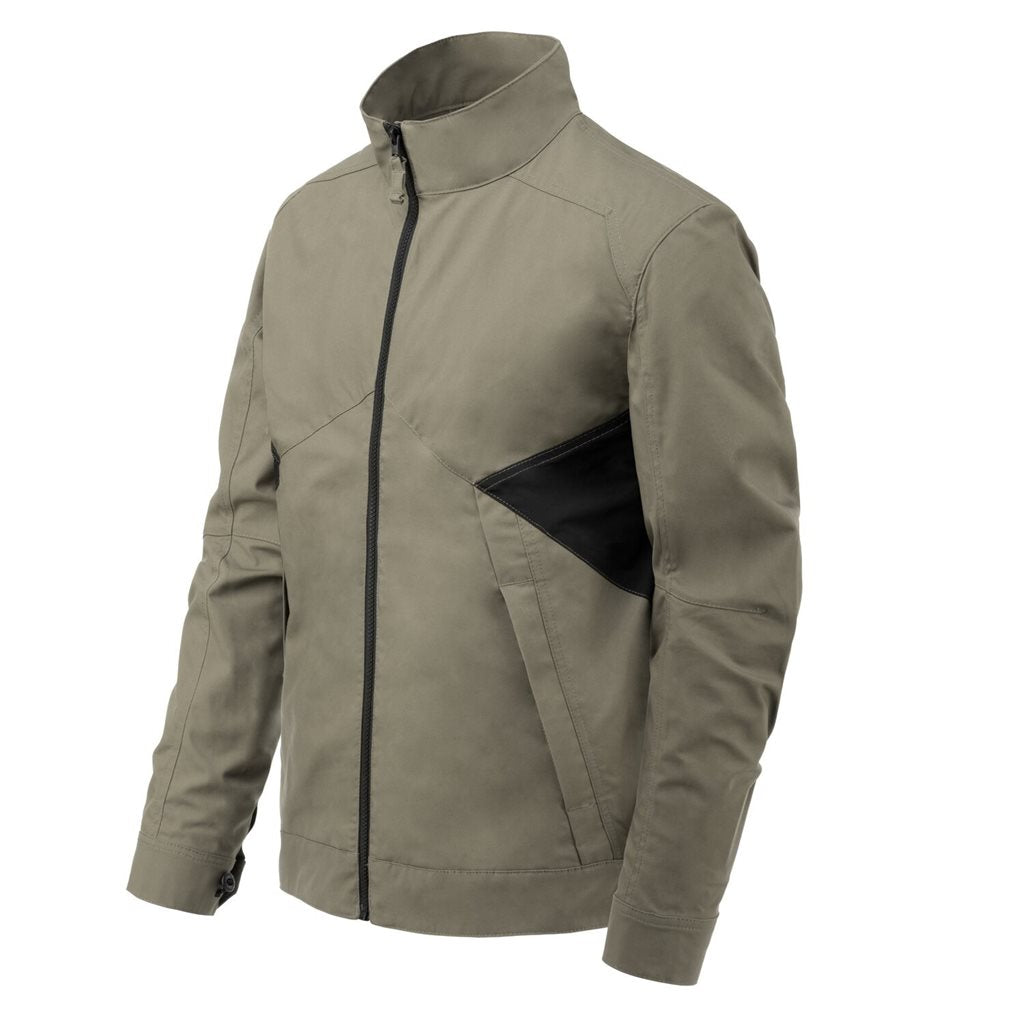 Chaqueta GREYMAN DuraCanvas® Marrón Tierra/Negro, vista frontal
