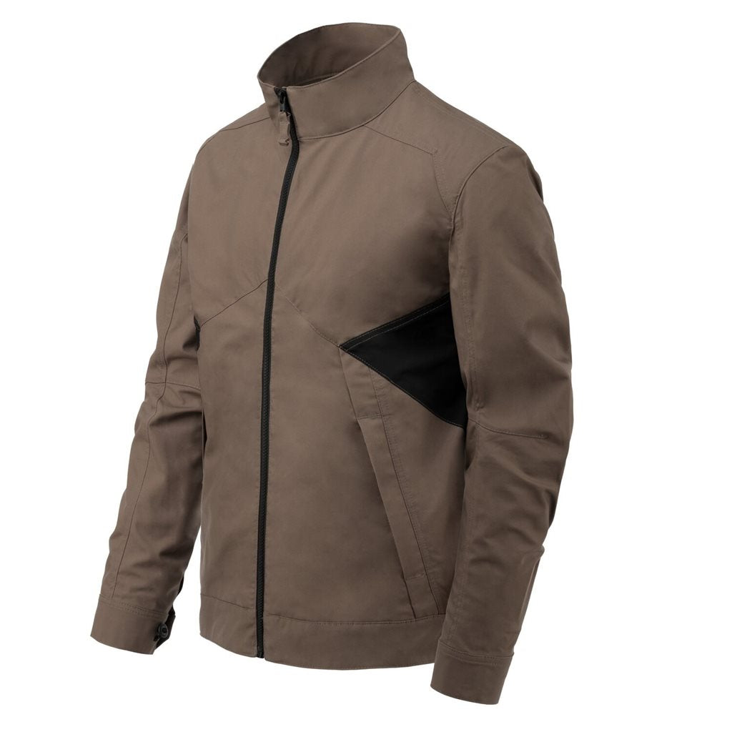 Chaqueta GREYMAN DuraCanvas® Marrón Tierra/Negro, vista frontal