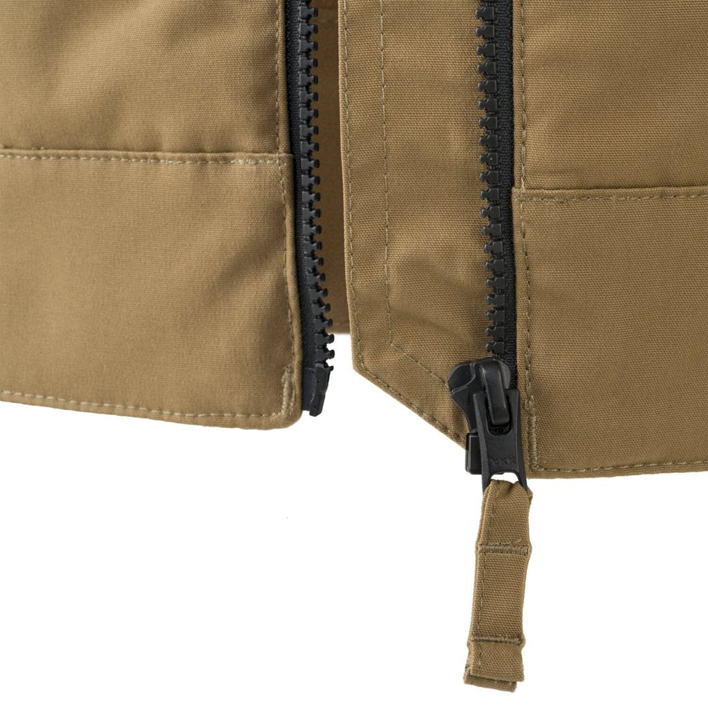 Chaqueta GREYMAN DuraCanvas® Marrón Tierra/Negro, vista frontal