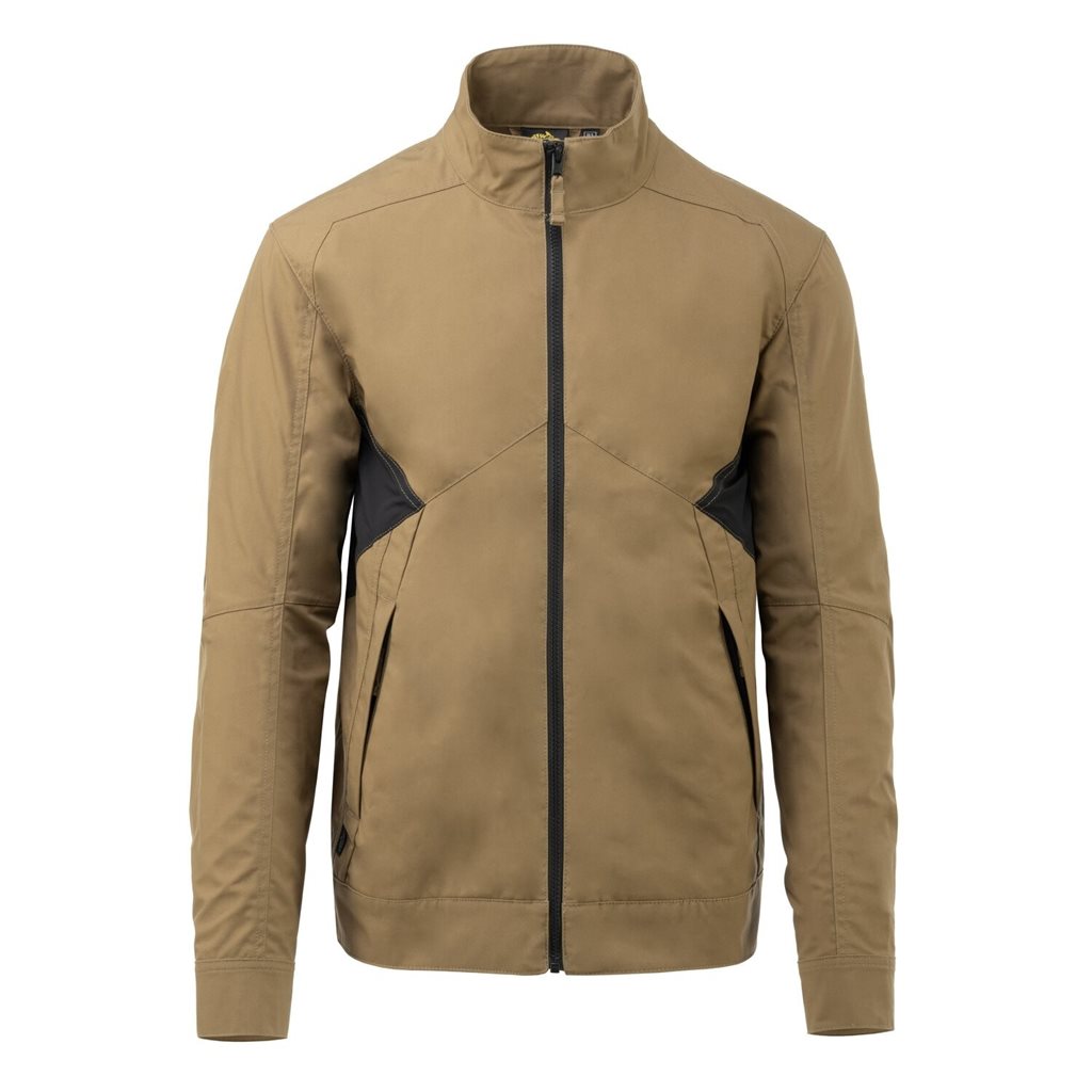 Chaqueta GREYMAN DuraCanvas® Marrón Tierra/Negro, vista frontal