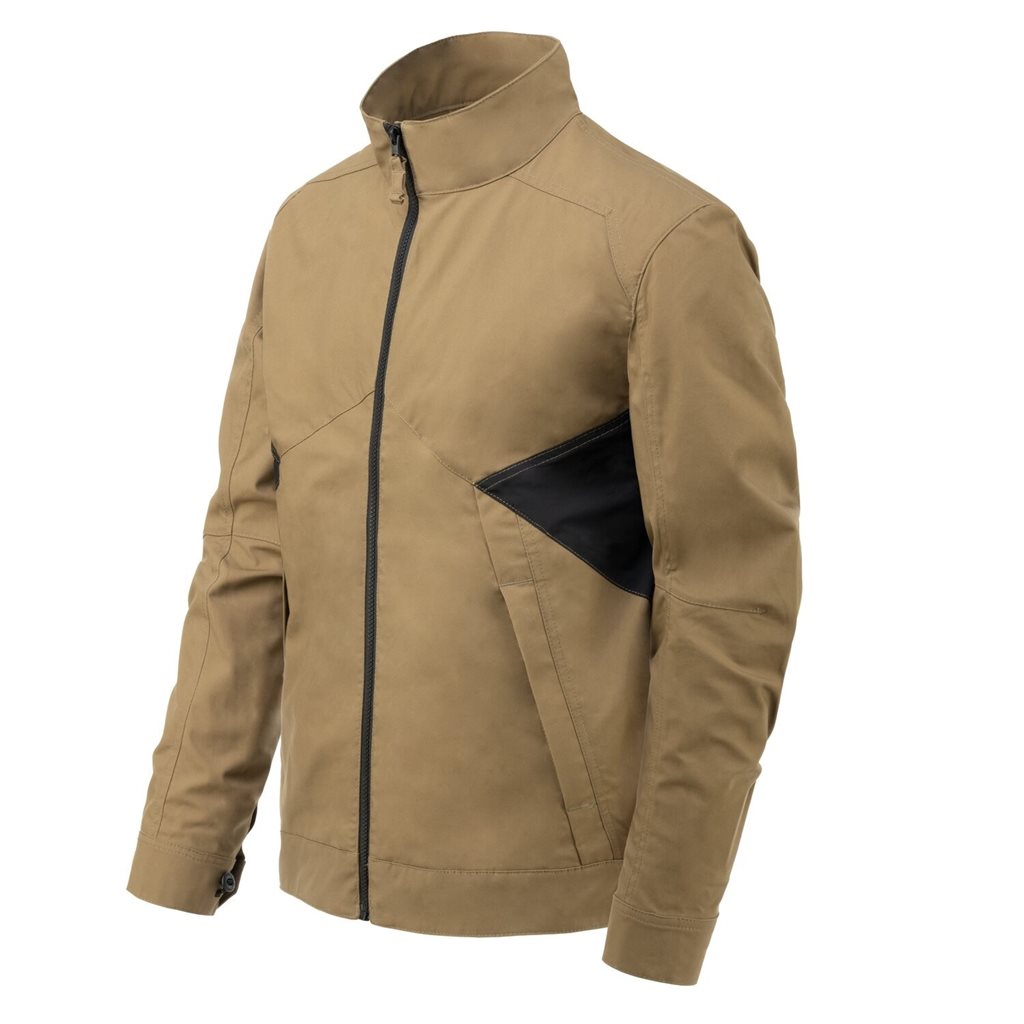Chaqueta GREYMAN DuraCanvas® Marrón Tierra/Negro, vista frontal