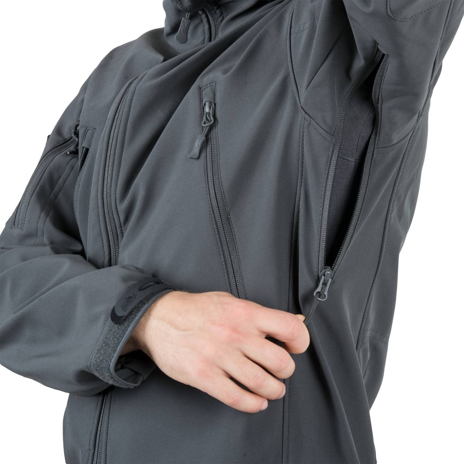 Chaqueta softshell Gunfighter Shark Skin ligera, vista frontal