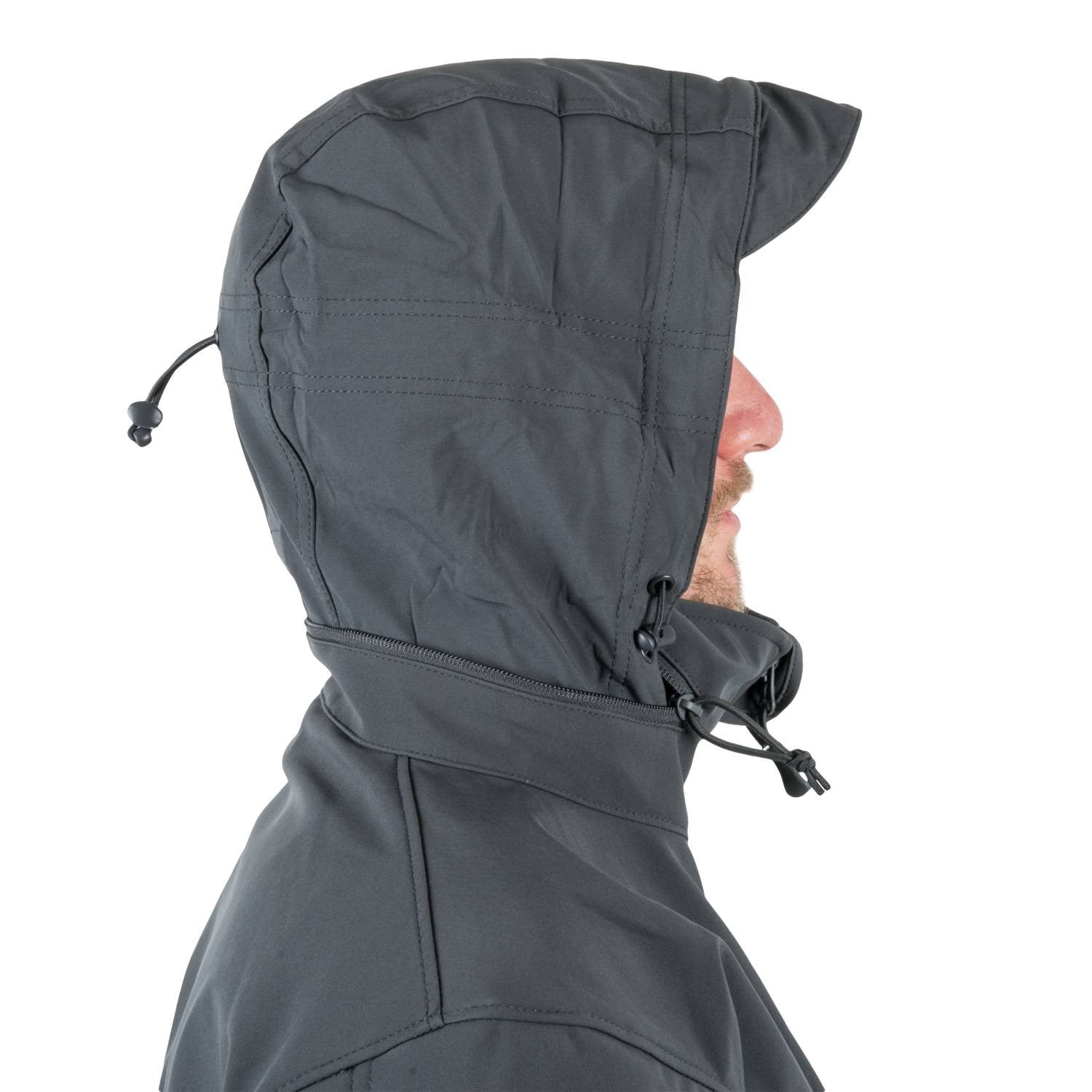 Chaqueta softshell Gunfighter Shark Skin ligera, vista frontal