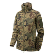 Chaqueta softshell mujer Gunfighter PL Woodland, Shark Skin 3 capas, aislamiento térmico y protección contra viento y humedad