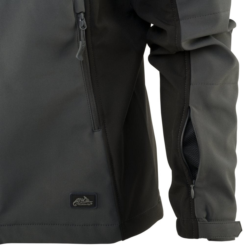 Chaqueta softshell femenina Gunfighter en negro