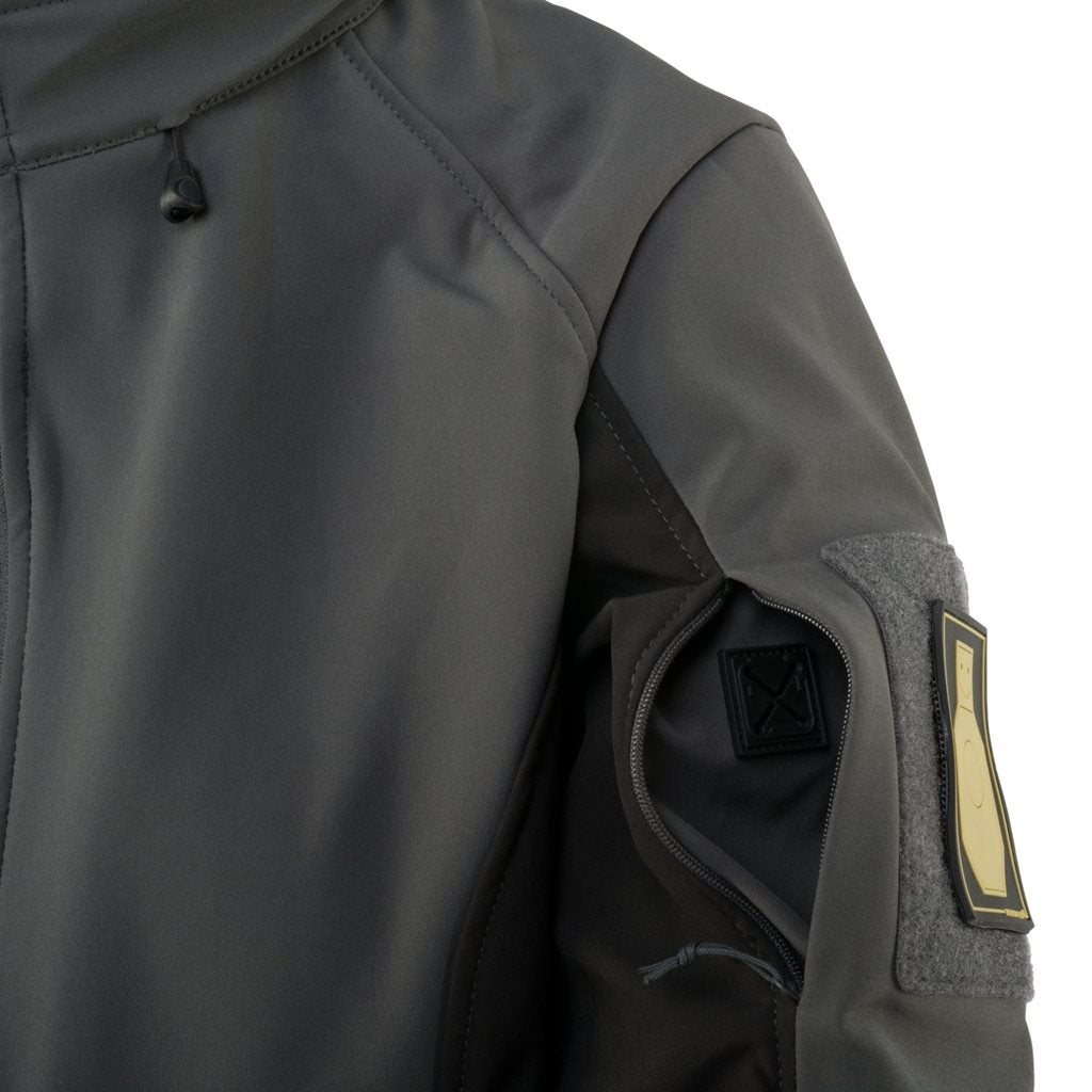 Chaqueta softshell femenina Gunfighter en negro