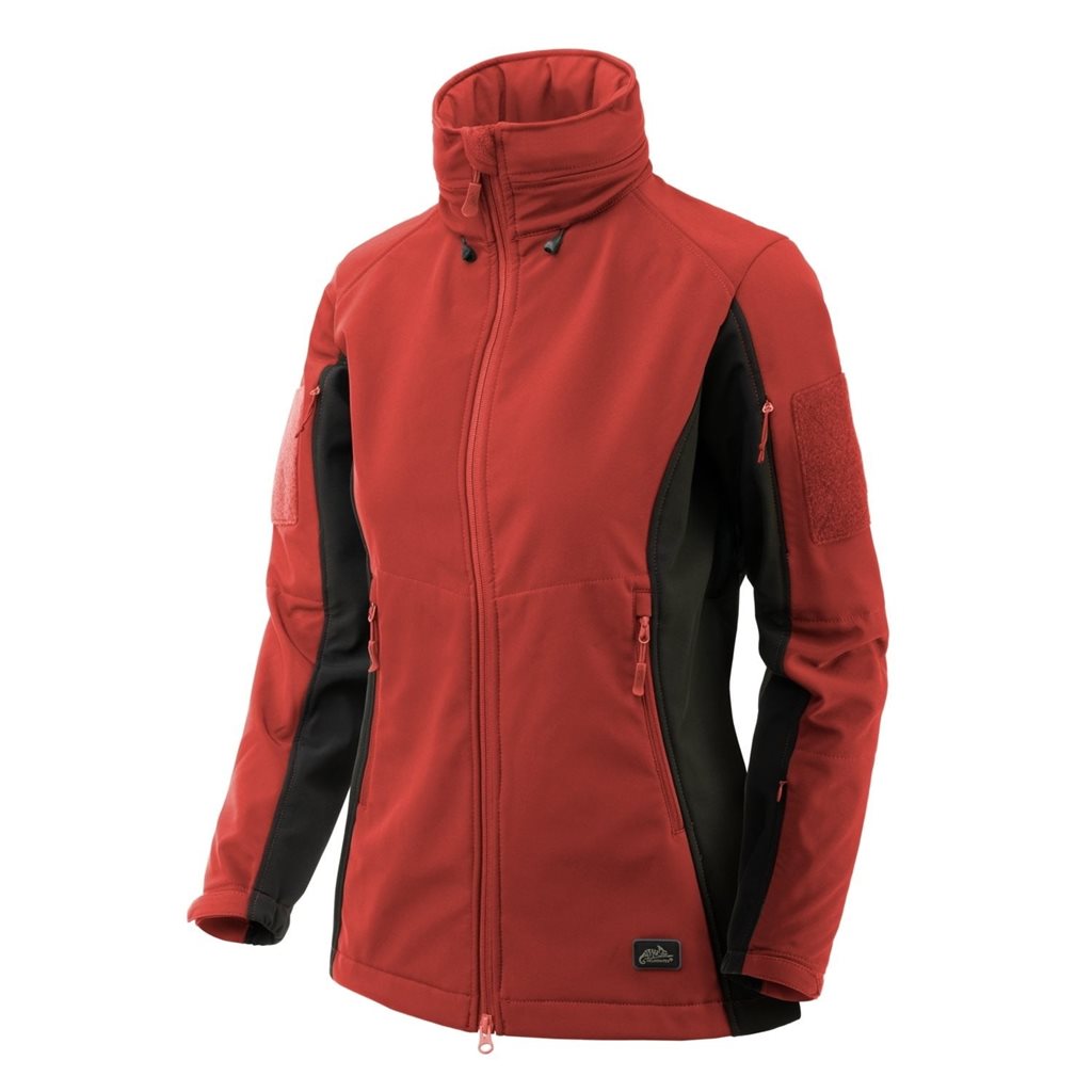Chaqueta softshell Gunfighter Crimson Sky negra - tejido Shark Skin