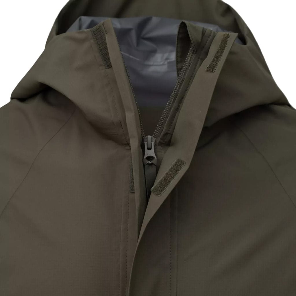 Chaqueta impermeable CHINOOK Coyote con membrana, vista frontal