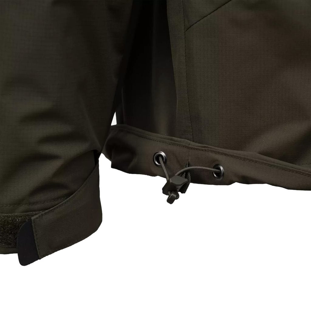 Chaqueta impermeable CHINOOK Coyote con membrana, vista frontal
