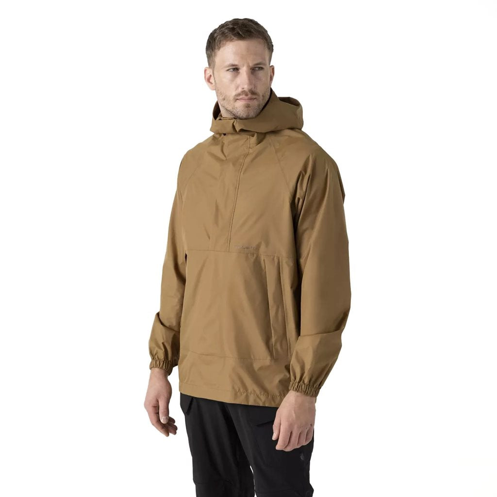 Chaqueta impermeable Levanter negra con capucha