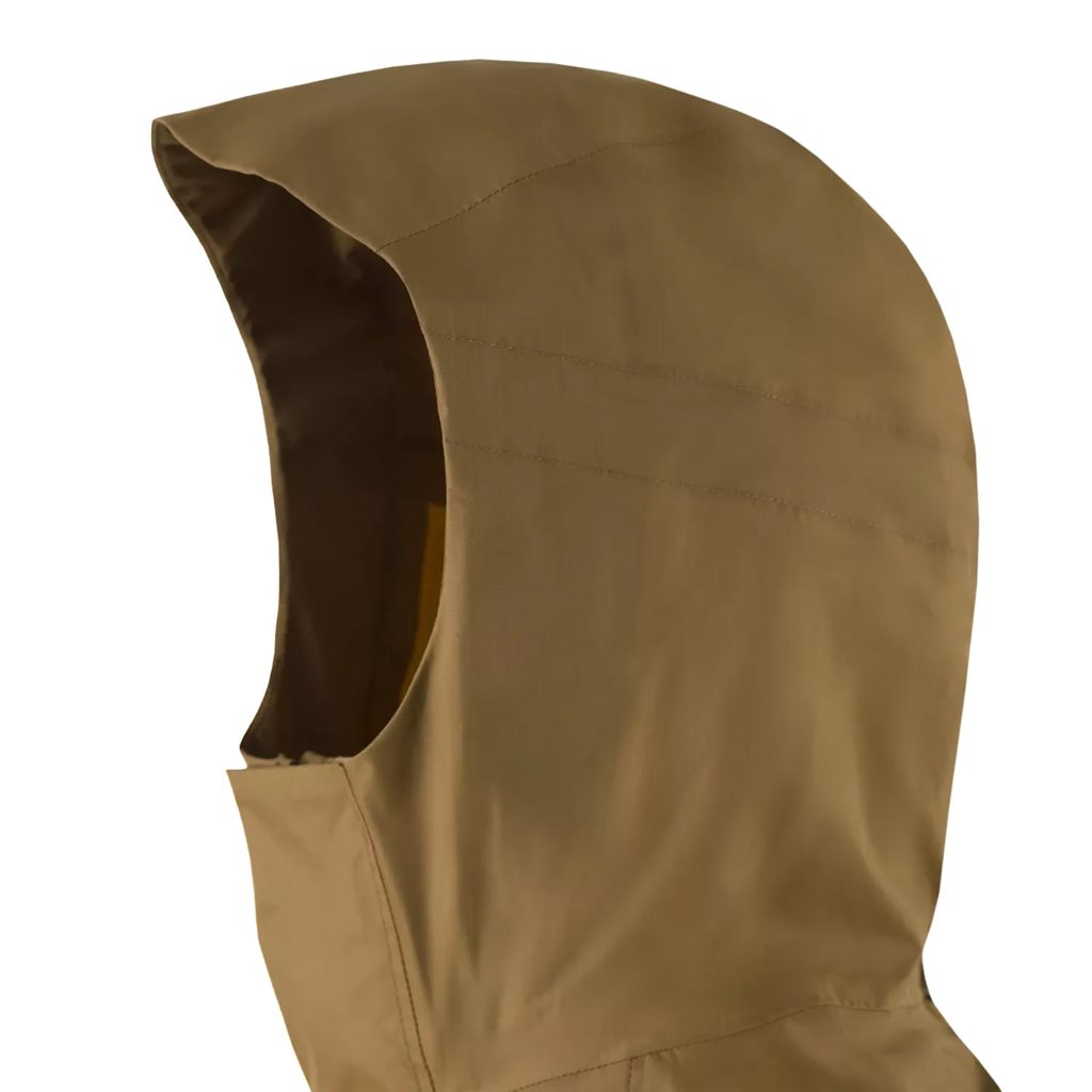 Chaqueta impermeable Levanter negra con capucha