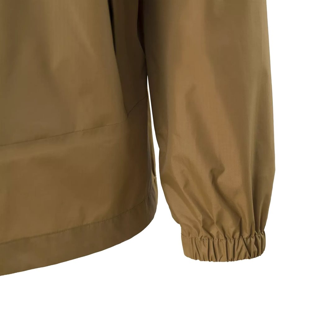 Chaqueta impermeable Levanter negra con capucha