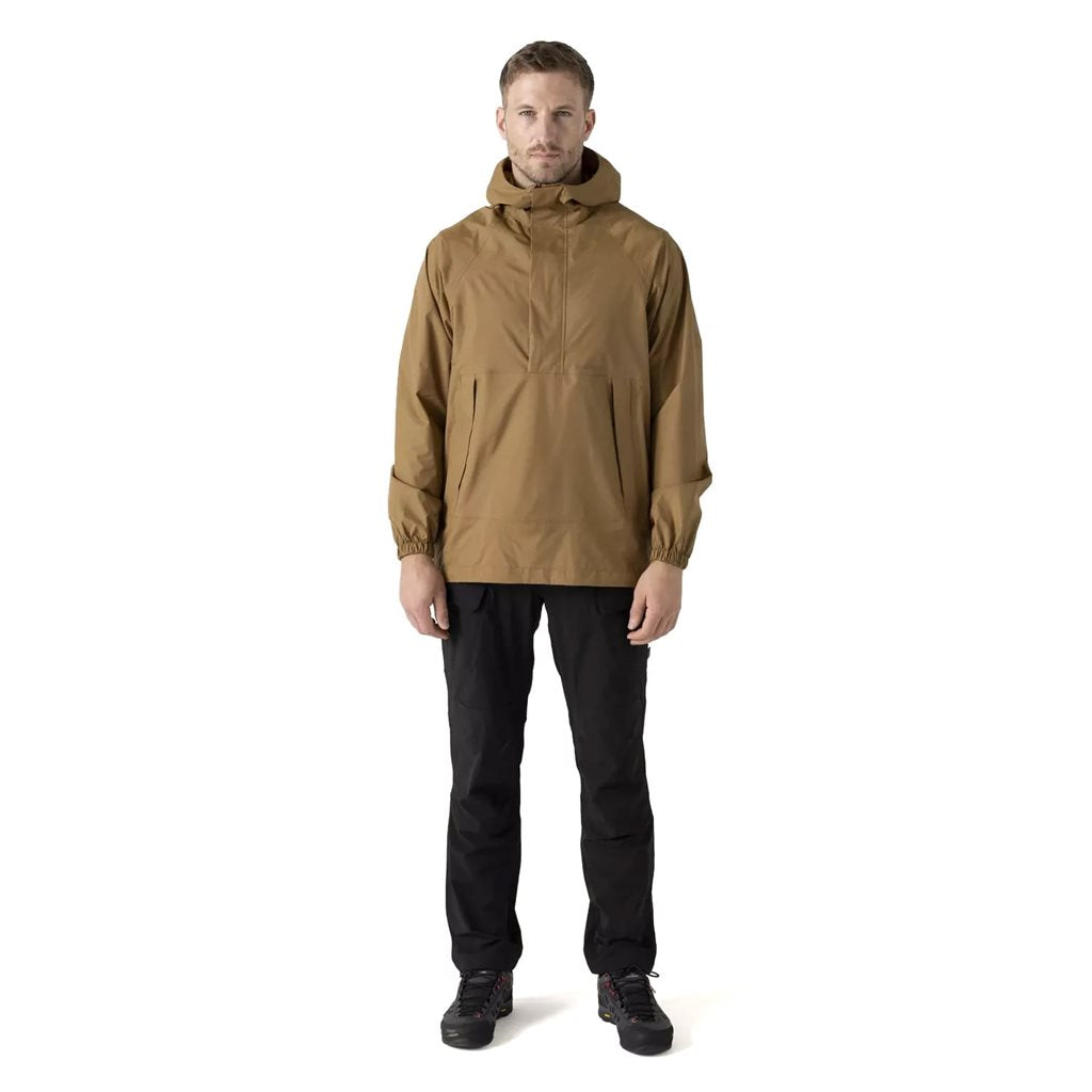 Chaqueta impermeable Levanter negra con capucha