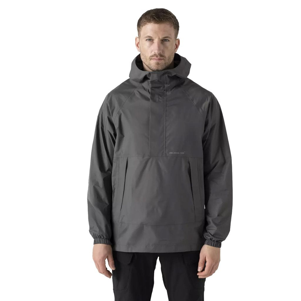 Chaqueta impermeable Levanter negra con capucha