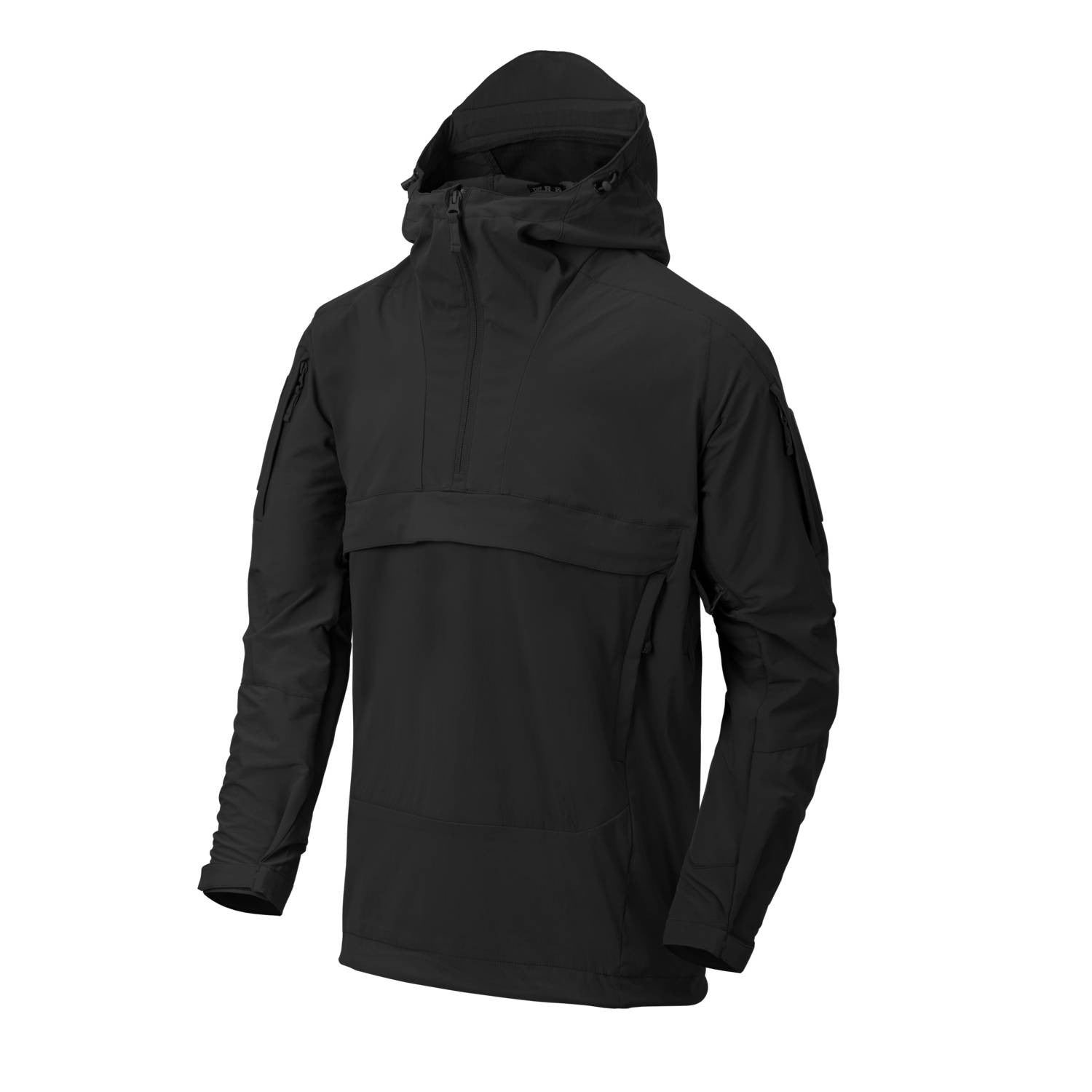 Chaqueta cortavientos MISTRAL negra en material StormStretch®