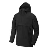 Chaqueta cortavientos Mistral negra, vista frontal