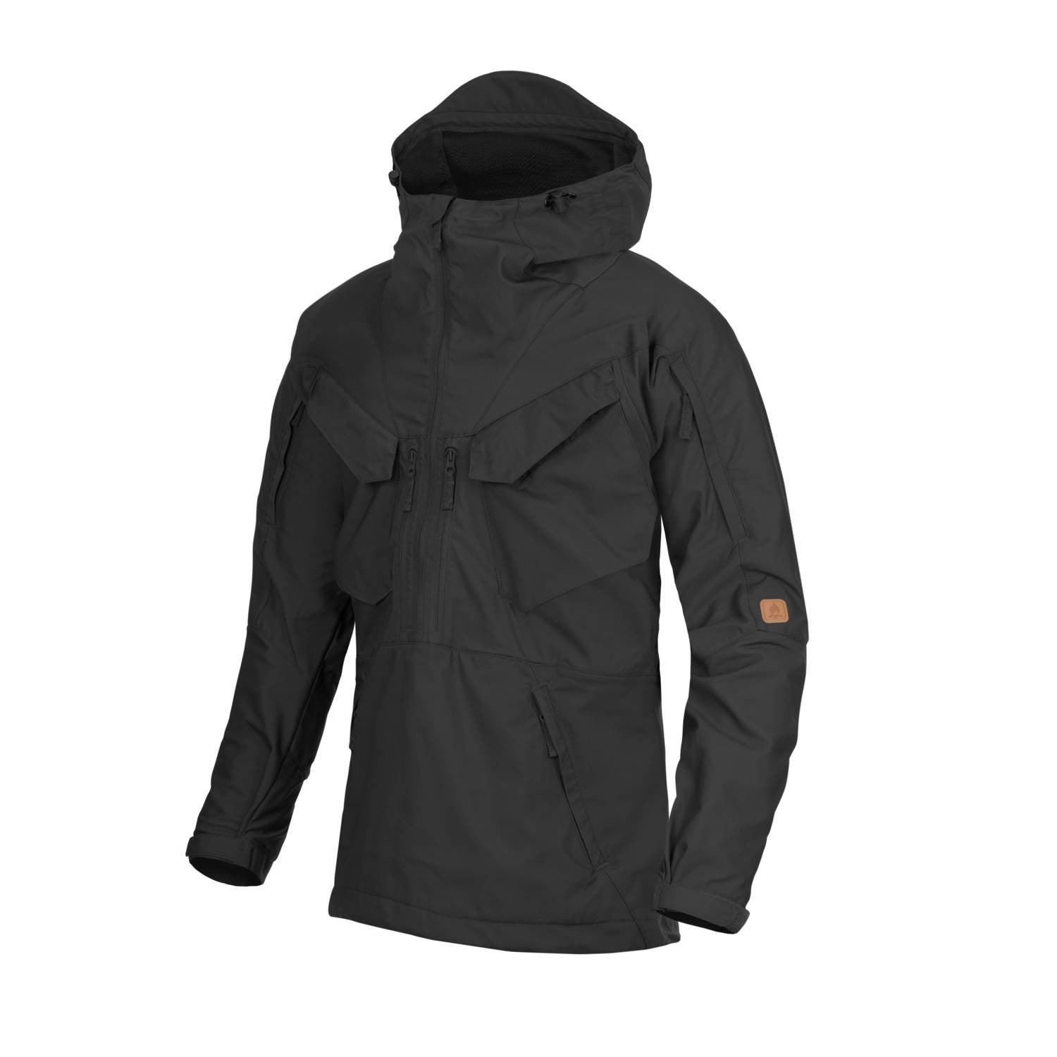 Anorak Pilgrim negro de Helikon-Tex KU-PGM-DC-01