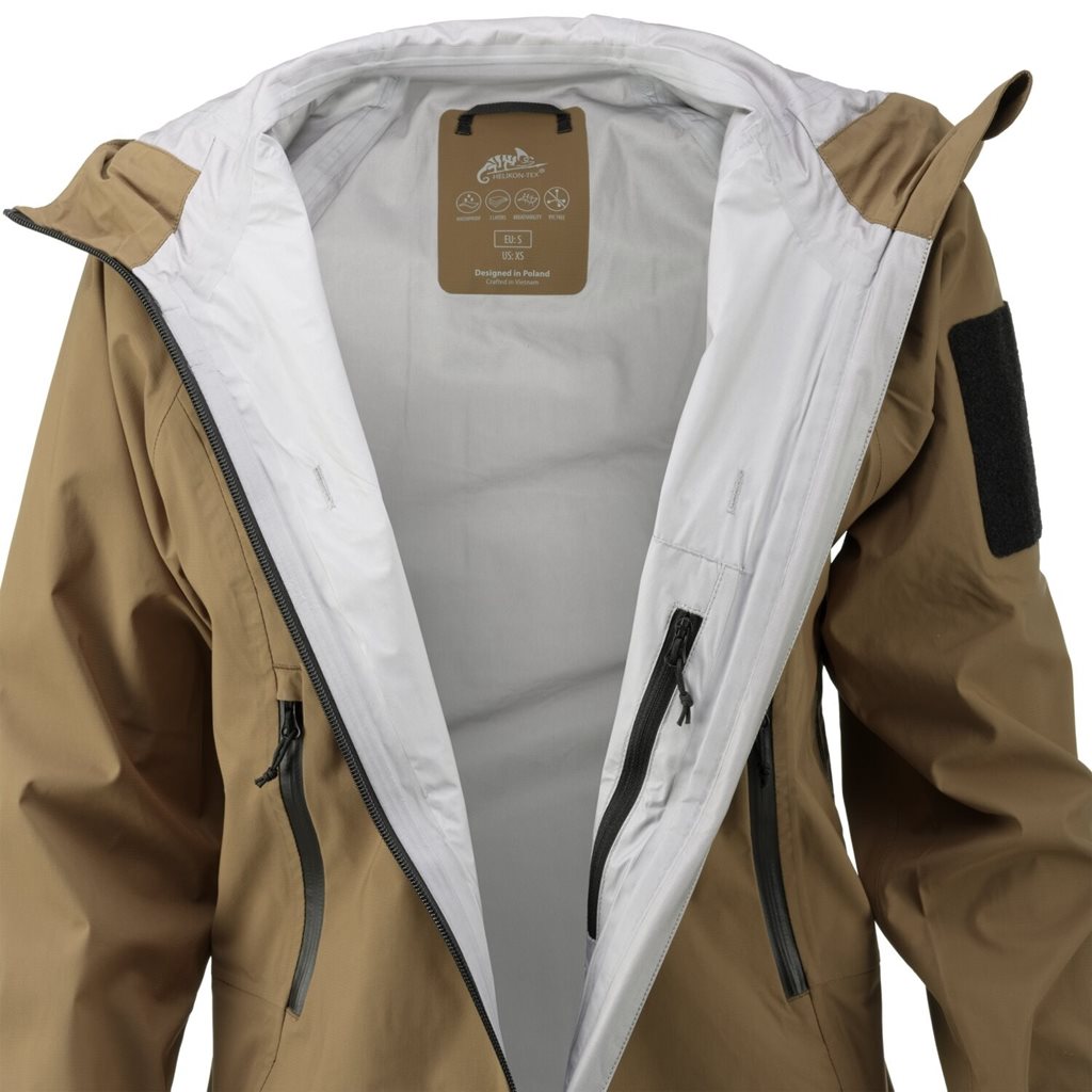 Chaqueta SQUALL HARDSHELL TorrentStretch negra, imagen del producto