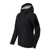 Chaqueta hardshell SQUALL TorrentStretch® negra para mujer - 30.000 mm impermeable