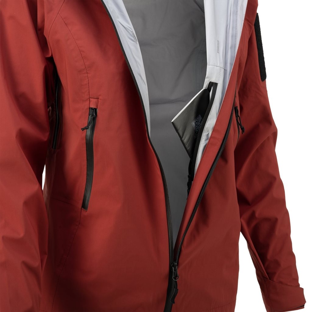 Chaqueta SQUA HARDSHE TorrentStretch para mujer, impermeable 30.000 mm y alta transpirabilidad