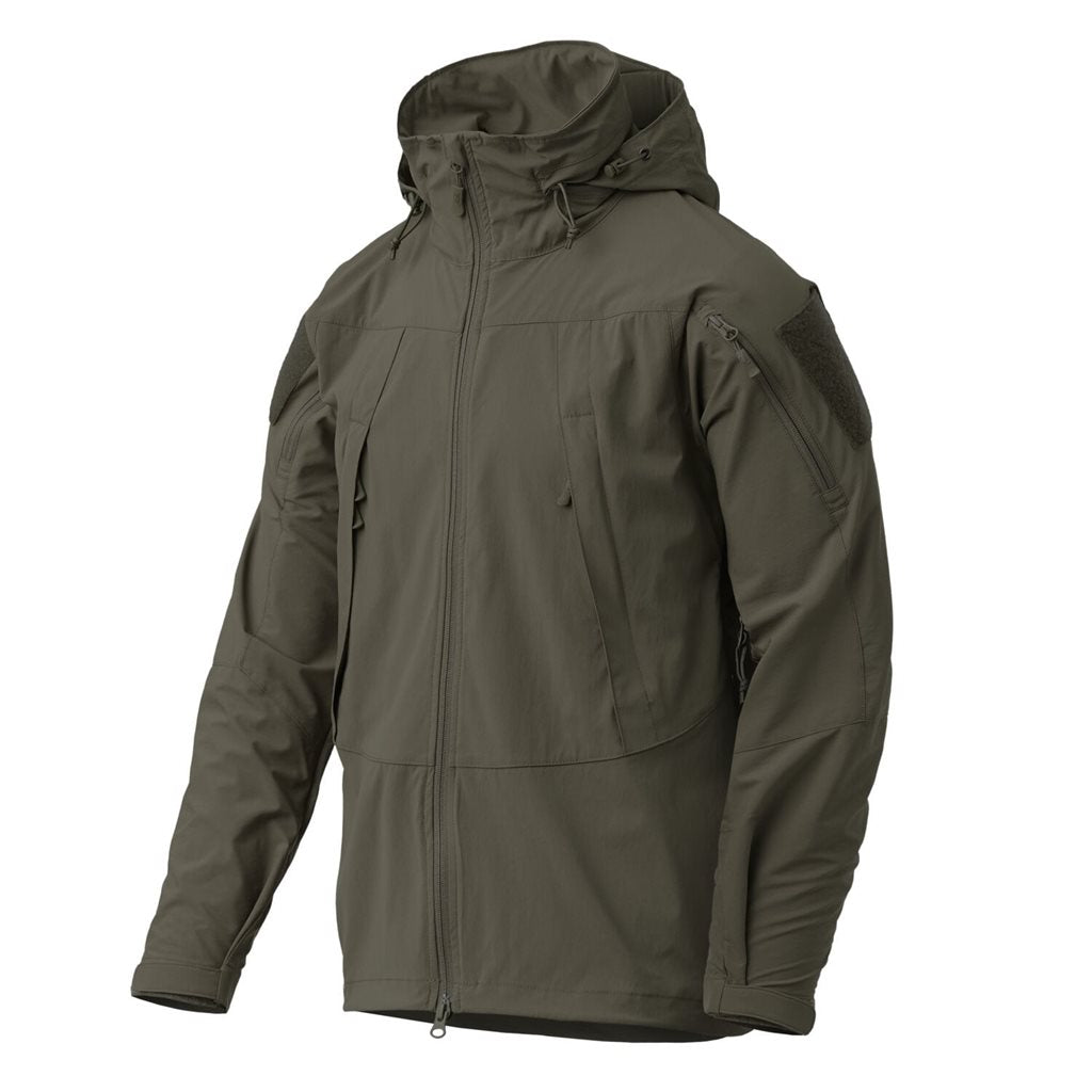 Chaqueta TROOPER MK2 StormStretch Woodland Polaco en softshell