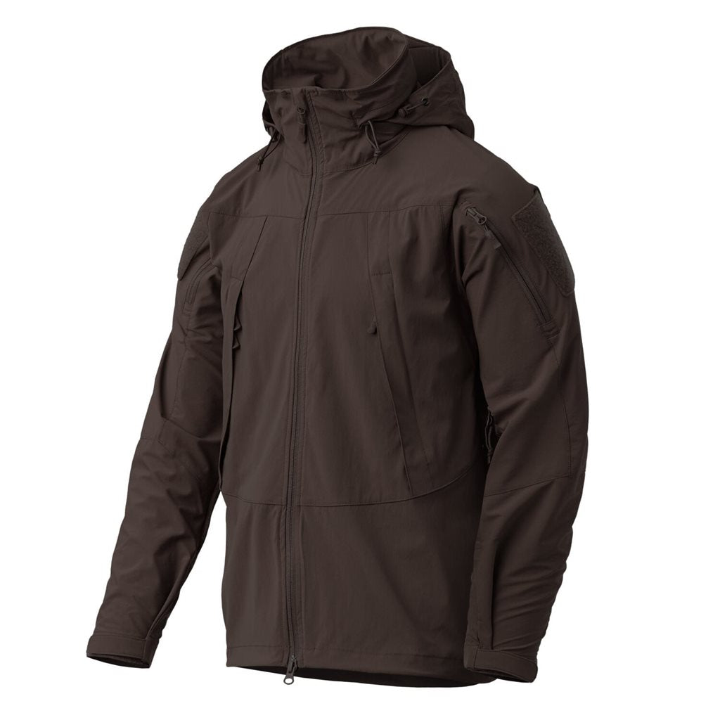Chaqueta TROOPER MK2 StormStretch Woodland Polaco en softshell