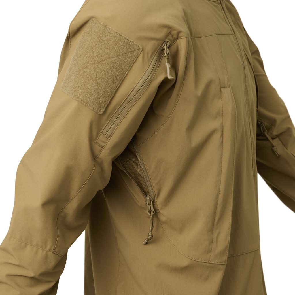 Chaqueta TROOPER MK2 StormStretch Woodland Polaco en softshell