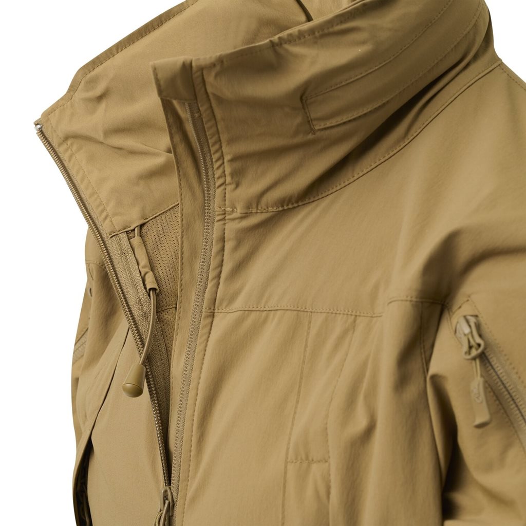 Chaqueta TROOPER MK2 StormStretch Woodland Polaco en softshell