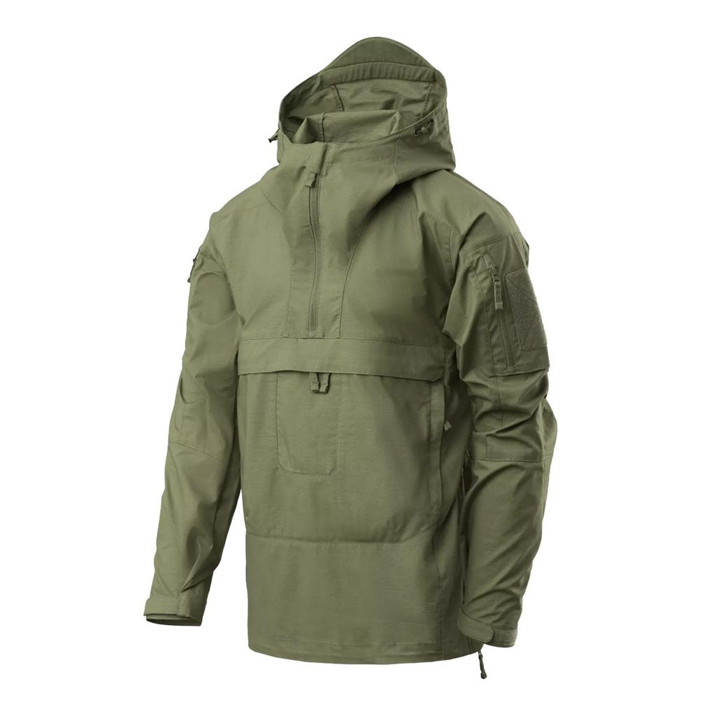 Chaqueta cortavientos TRACER COYOTE en camuflaje con múltiples bolsillos