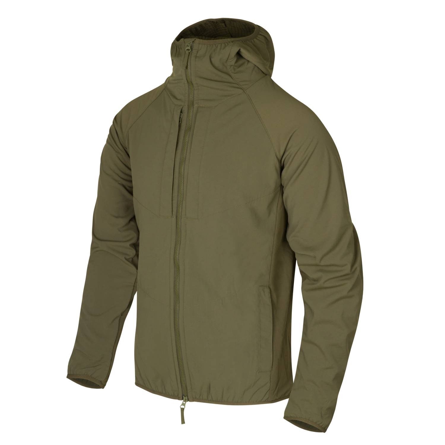 Chaqueta URBAN HYBRID softshell con capucha y cuatro bolsillos