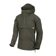 Chaqueta cortavientos WOODSMAN con capucha y tres bolsillos