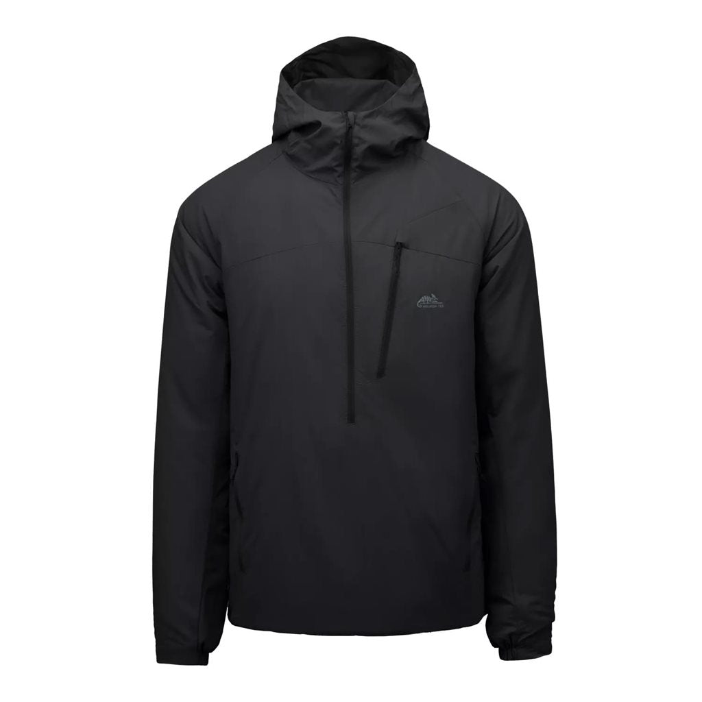 Chaqueta WOLFHOUND LITE con capucha en negro, vista frontal