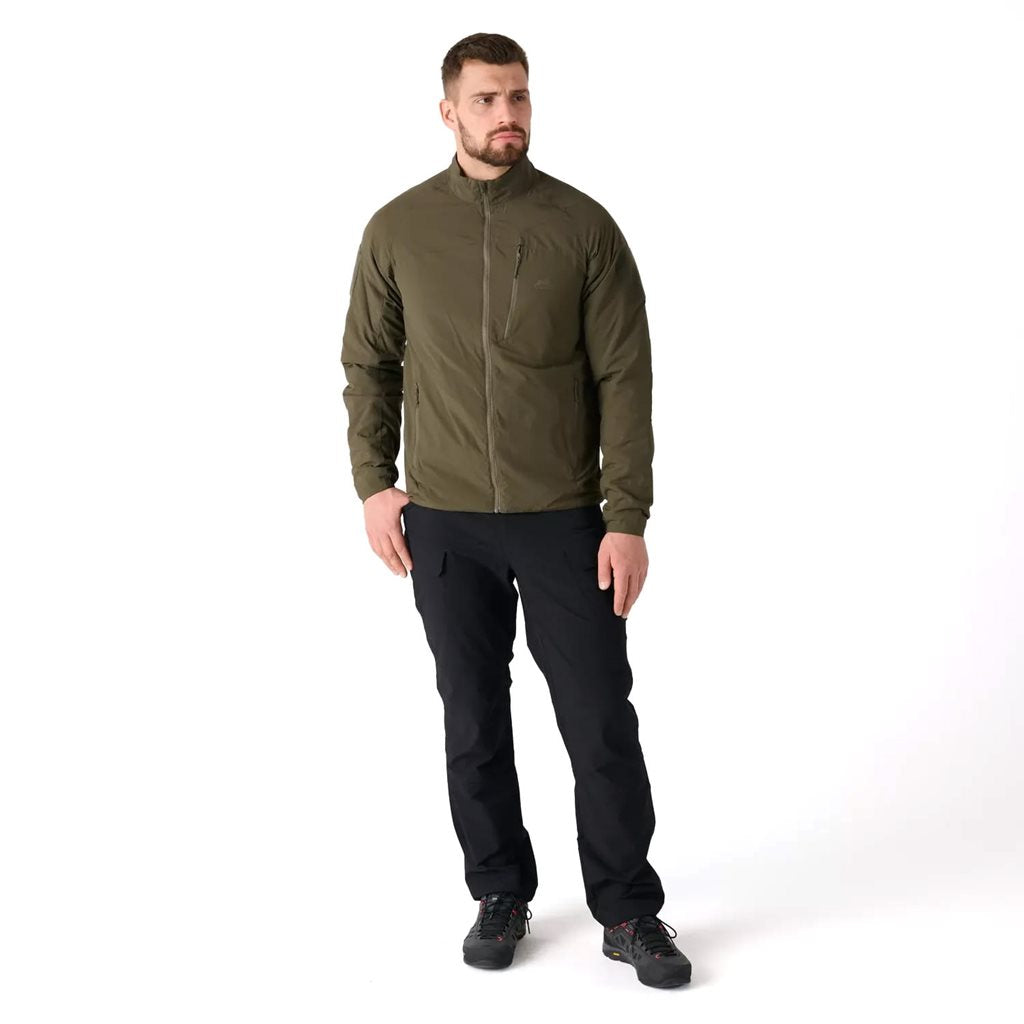 Chaqueta WOLFHOUND LITE KHAKI en color khaki, variante ligera y acolchada, vista frontal