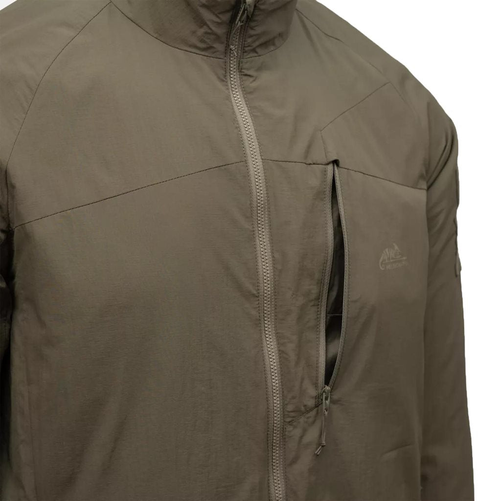 Chaqueta WOLFHOUND LITE KHAKI en color khaki, variante ligera y acolchada, vista frontal