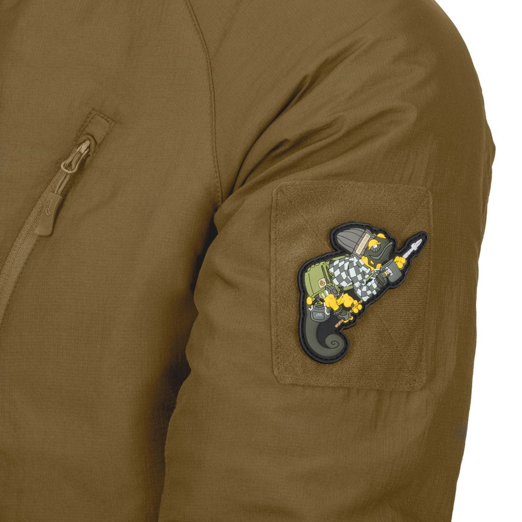 Chaqueta WOLFHOUND COYOTE color coyote, plegable, aislamiento Climashield Apex y tejido WindPack Nylon