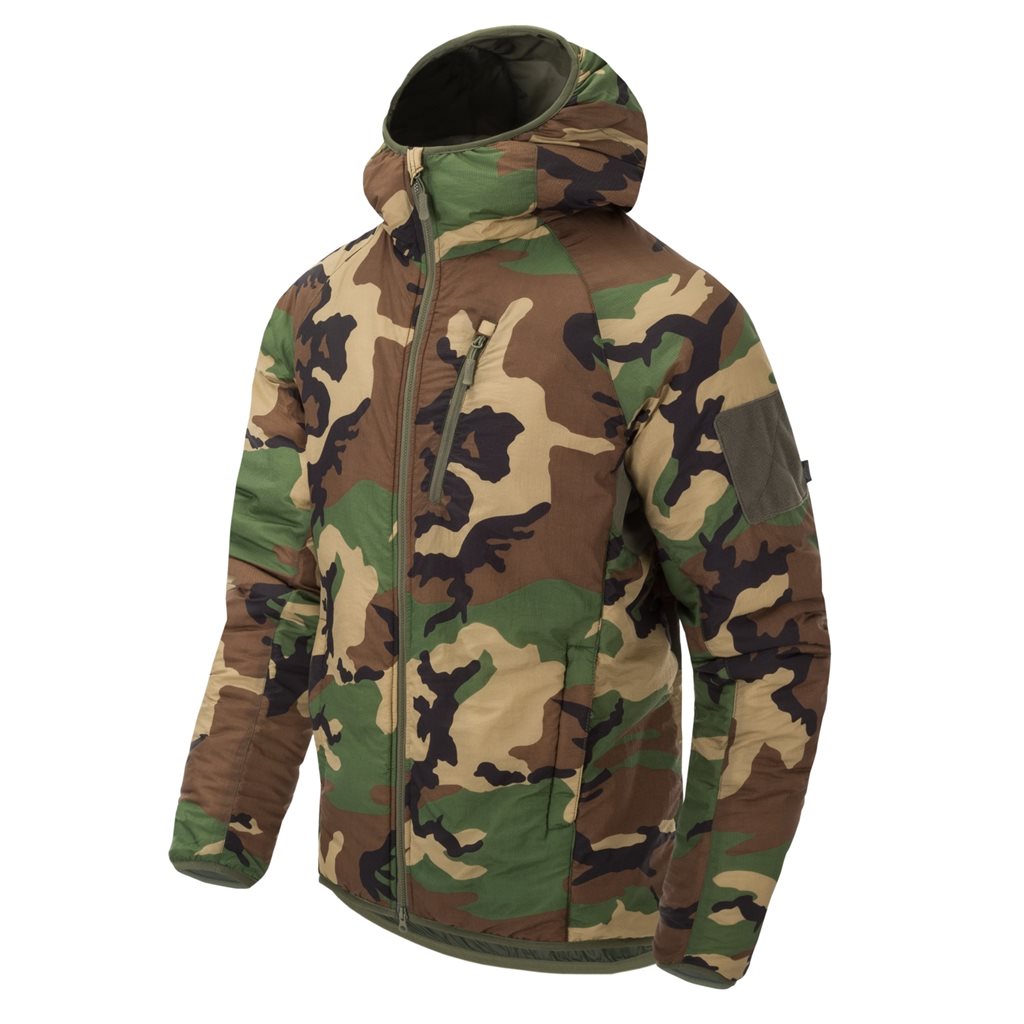 Chaqueta WOLFHOUND CLIMASHIELD APEX 67G negra con capucha
