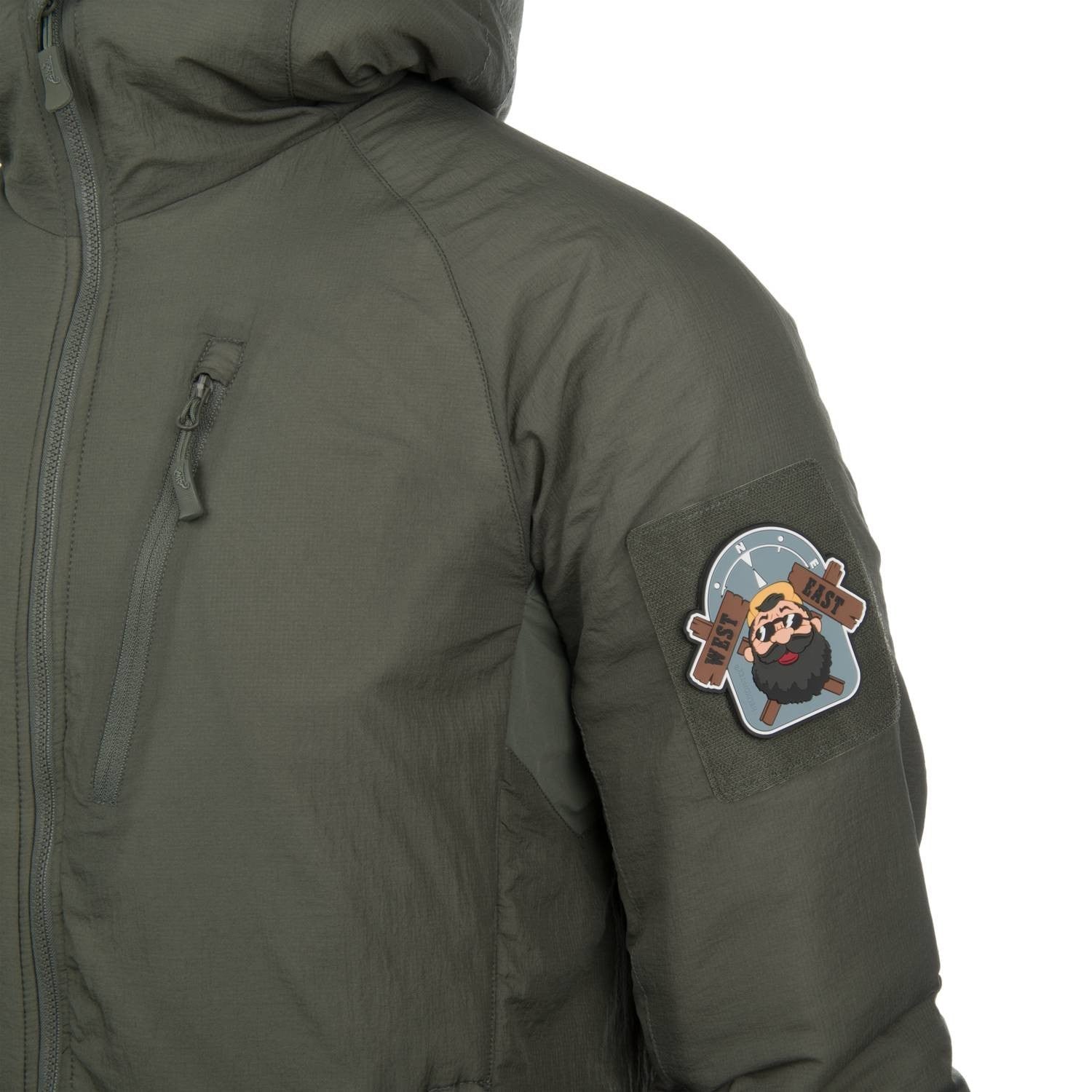 Chaqueta WOLFHOUND CLIMASHIELD APEX 67G negra con capucha
