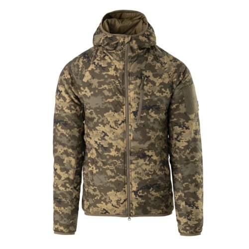 Chaqueta WOLFHOUND CLIMASHIELD con capucha, ligera y cálida, fabricante Helikon-Tex