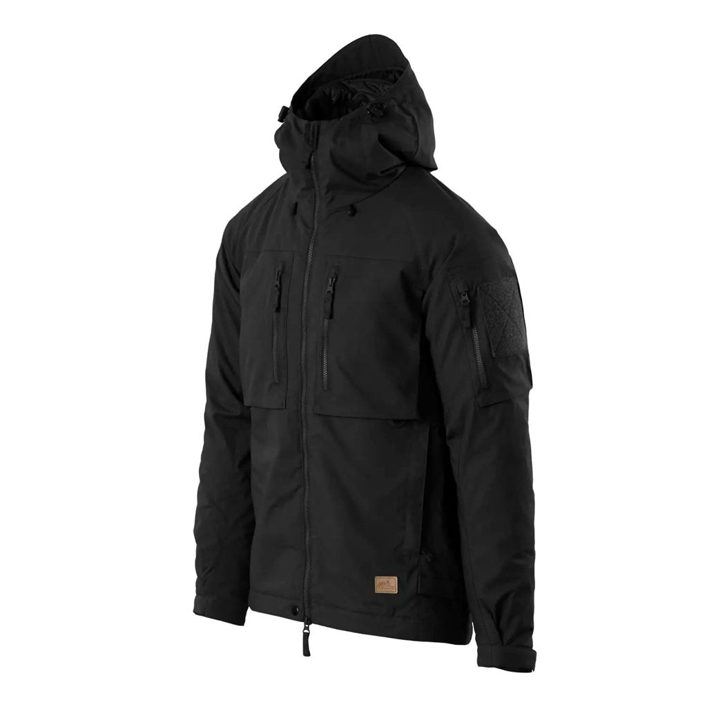 Chaqueta YUKON WER DuraCanvas® negra con capucha