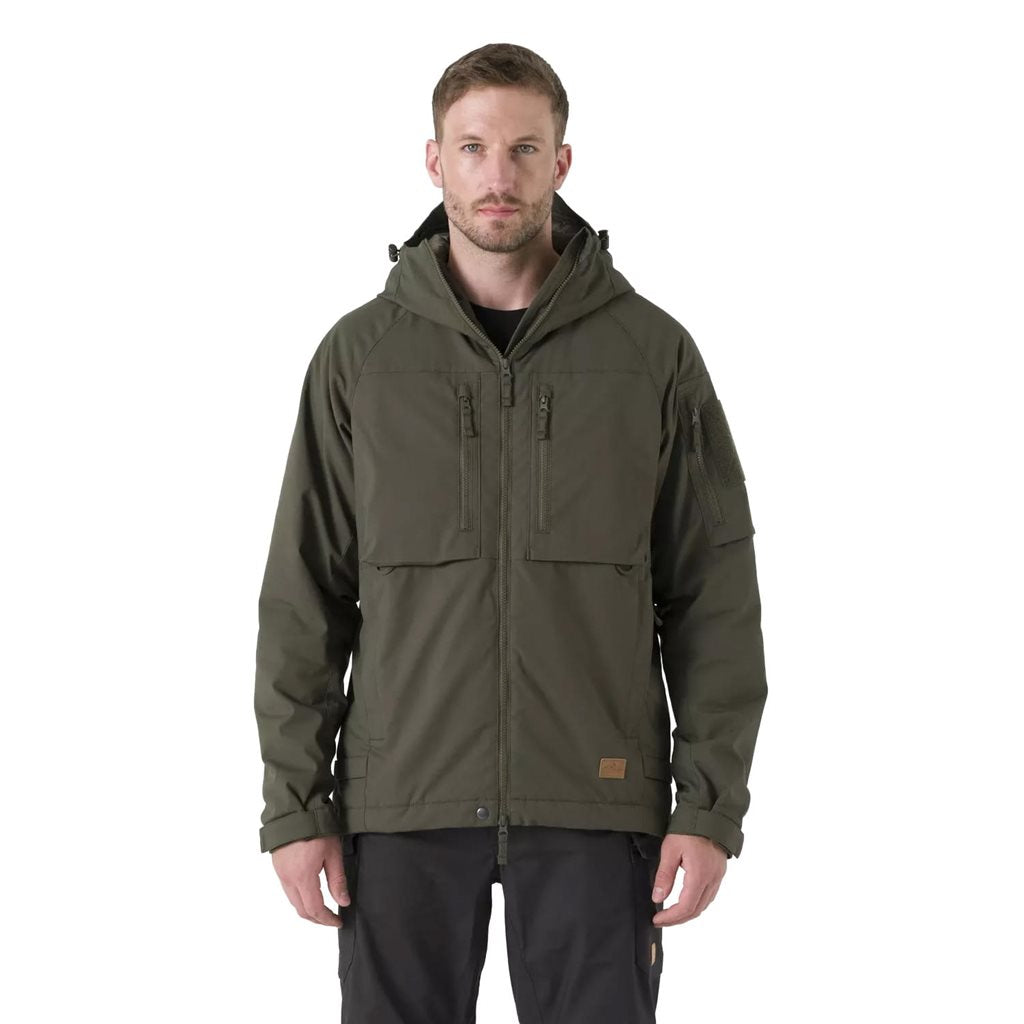 Chaqueta Yukon Winter DuraCanvas® negra con capucha