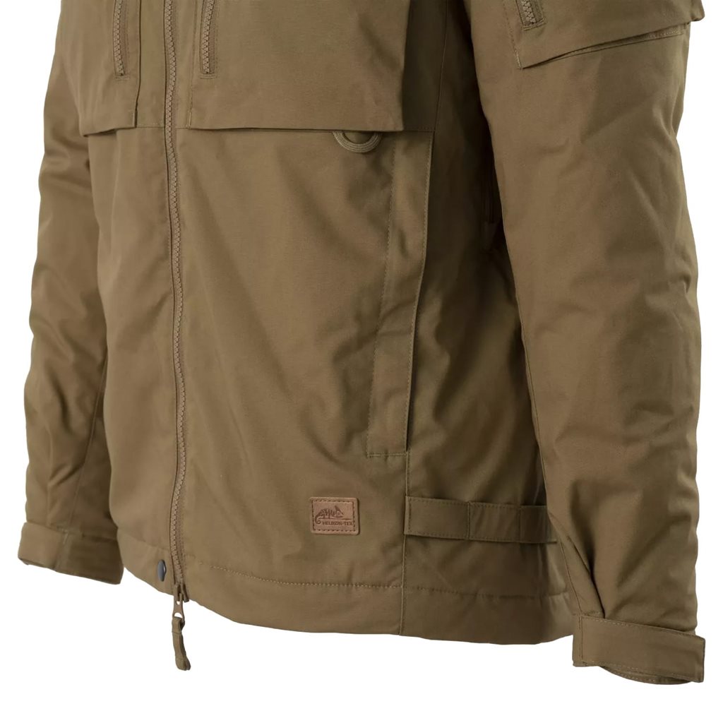 Chaqueta YUKON WER DuraCanvas COYOTE con capucha, color coyote