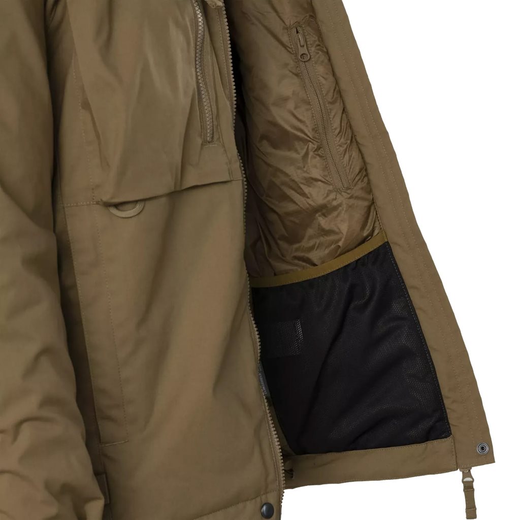 Chaqueta Yukon Winter DuraCanvas® negra con capucha