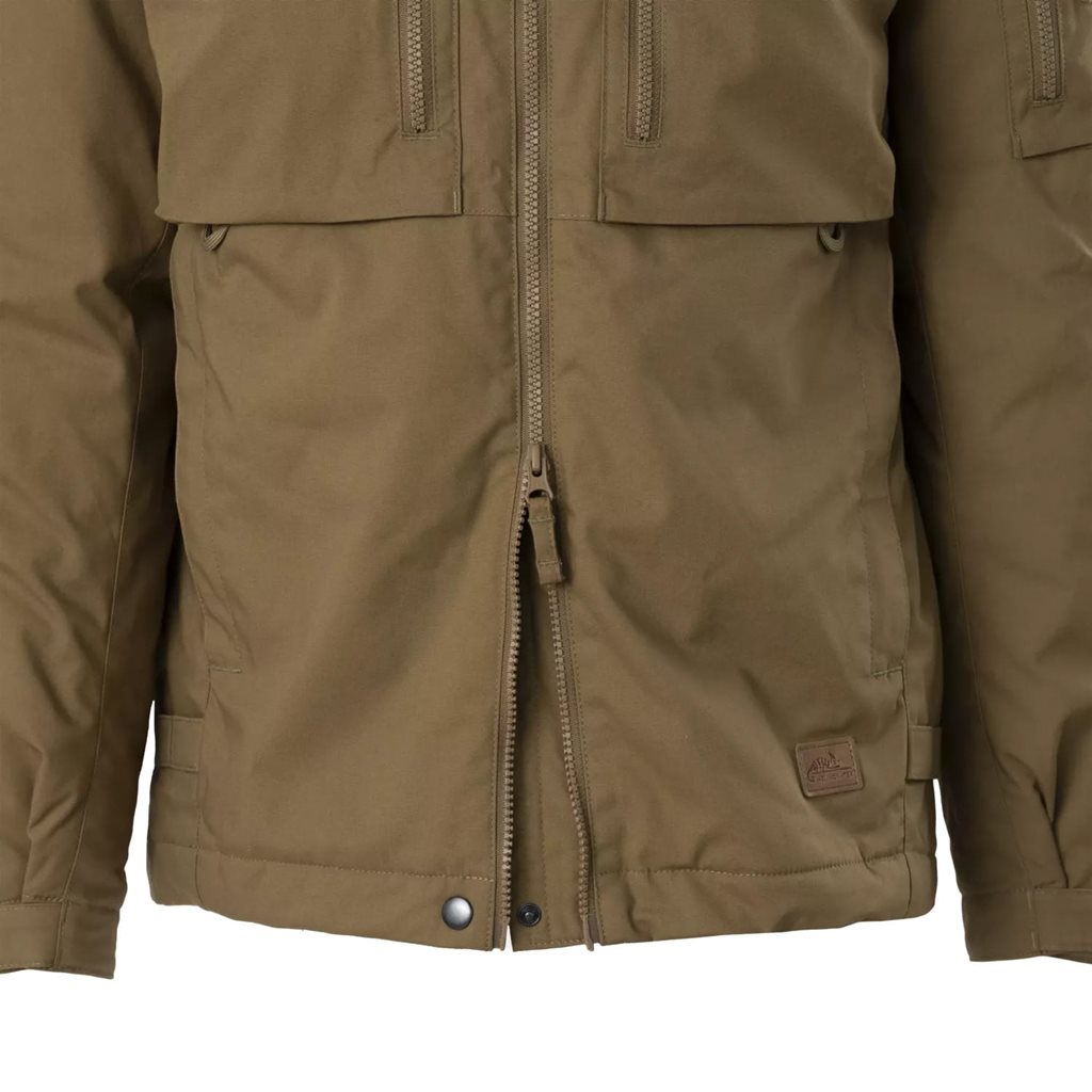 Chaqueta Yukon Winter DuraCanvas® negra con capucha