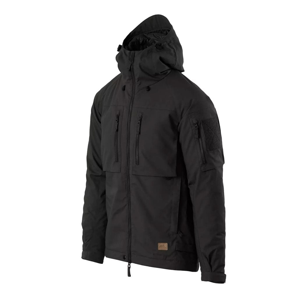 Chaqueta Yukon Winter DuraCanvas® negra con capucha