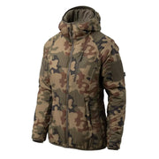 Chaqueta WOLFHOUND WOODLAND de mujer, Helikon-Tex, camuflaje woodland