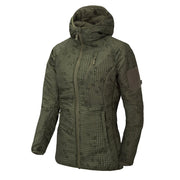 Chaqueta mujer WOFHOUND Helikon-Tex, ligera y aislante Climashield Apex