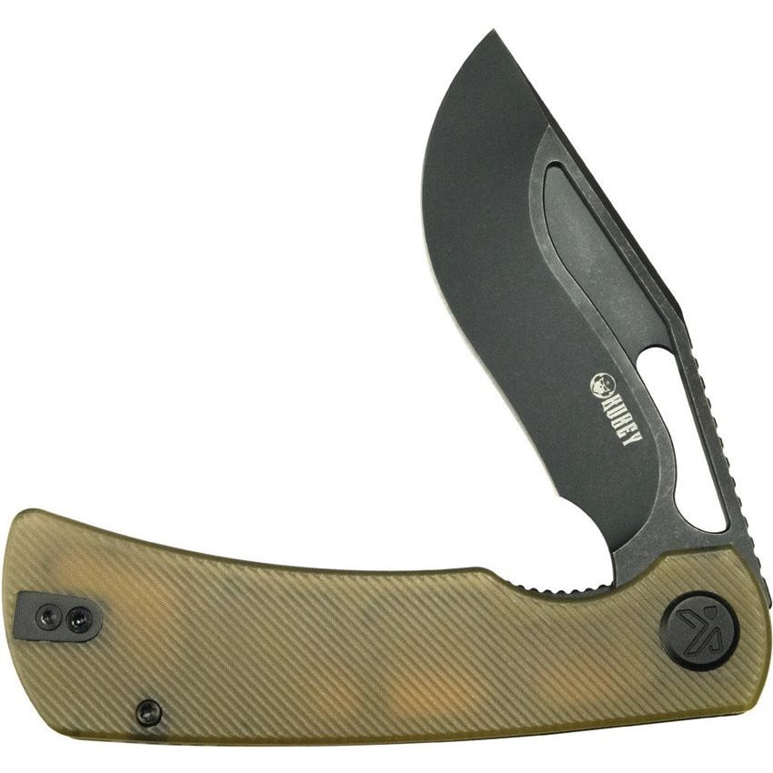 Navaja plegable GURKHA ULTEM BSW con hoja tipo kukri y mango ULTEM