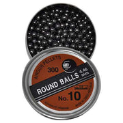 Balines nº10 4,46 mm (300 unidades) aptos para carabinas de aire policiales, venta solo mayores 18