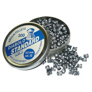 Balines STANDARD 5,5 mm (300 uds) — munición categoría D. Venta solo a mayores de 18 años