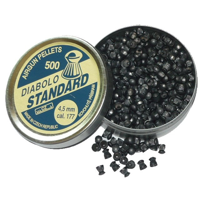 Diabolos STANDARD 4,5 mm (500 uds) - pack de balines